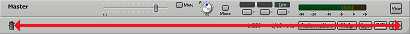 Use status bar to move editors horizontally