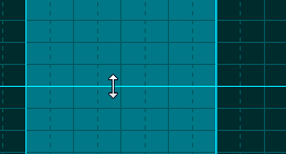 Dragging tempo line vertically, before